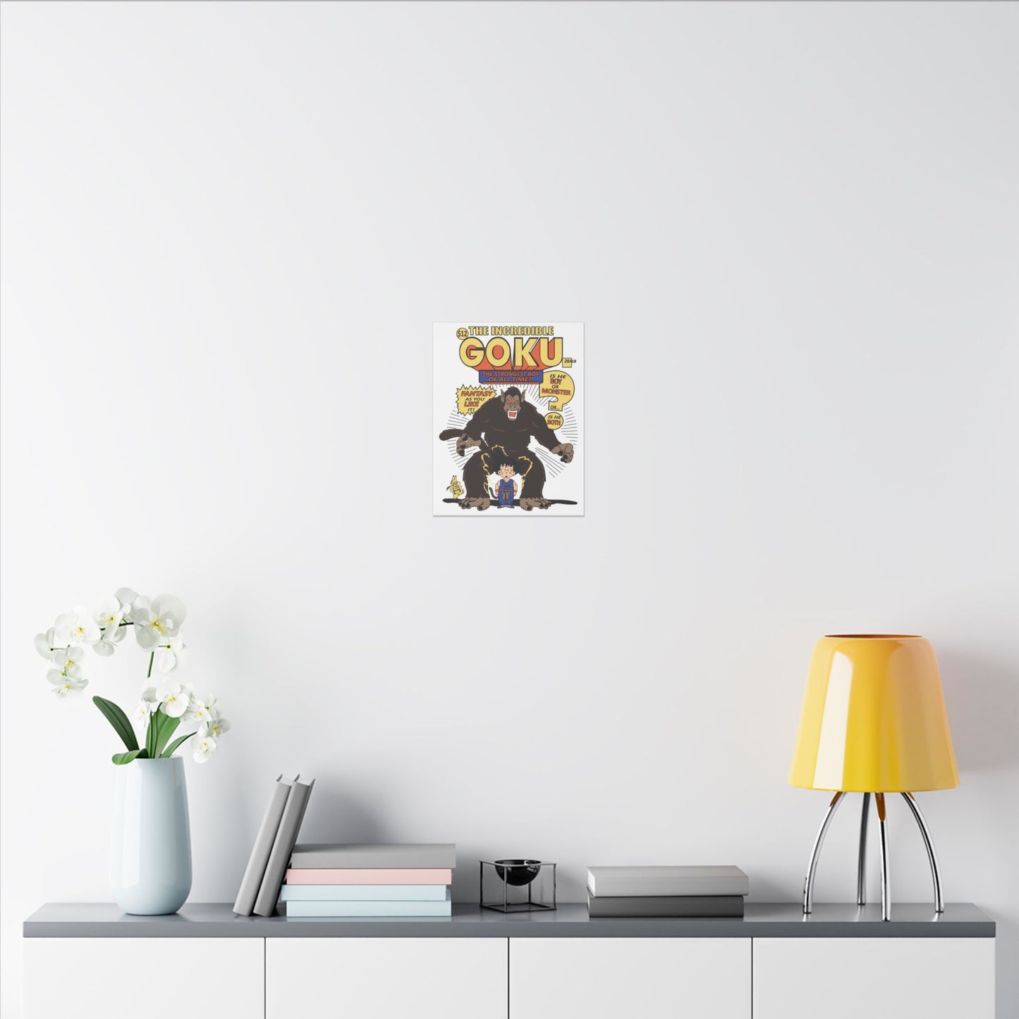 Dragon Ball Goku Matte Canvas, Stretched, 0.75 - CreativeRino