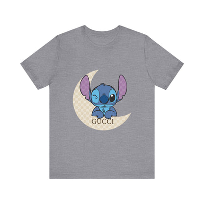 Stitch Gucci Unisex Jersey Short Sleeve Tee - CreativeRino