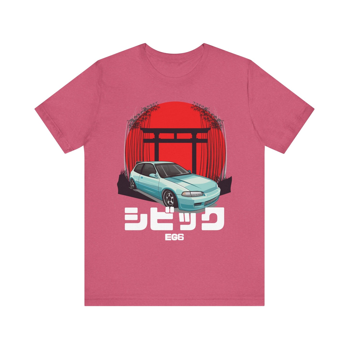 Hinda Civic Estilo Car Art Tee - Retro Aesthetic Automotive T-Shirt - CreativeRino
