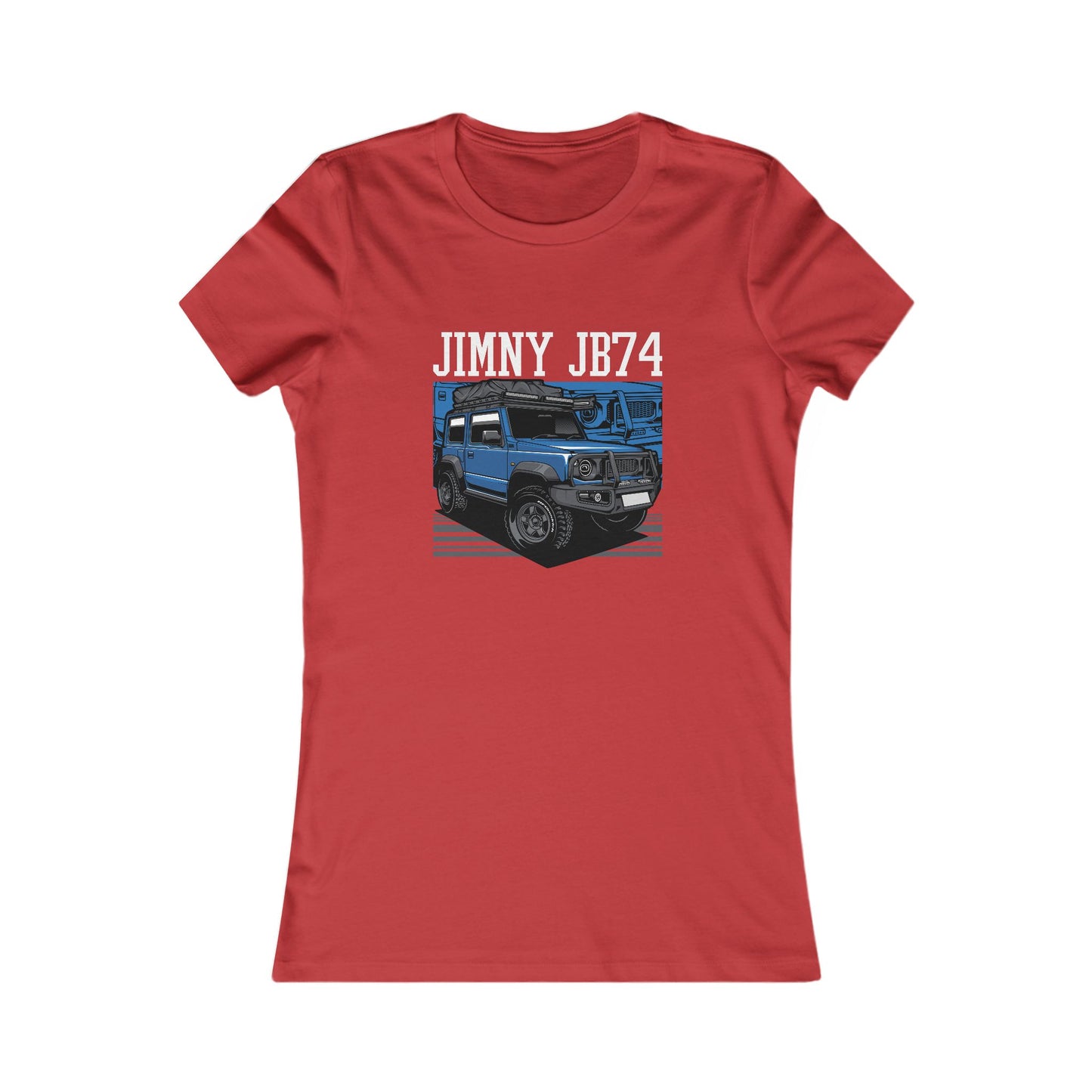 Jimny JB74 Jeep Women's Tee - Off-Road Vehicle Design - CreativeRino