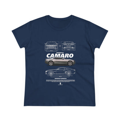 Chevrolet Camaro Women's Tee - Classic Car T-shirt - CreativeRino