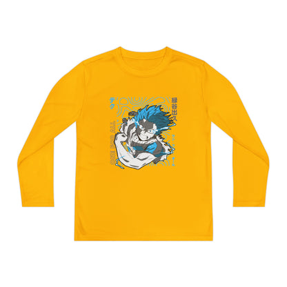 My Hero Academia Youth Long Sleeve Competitor Tee - Stylish Graphic T-shirt for Anime Fans - CreativeRino