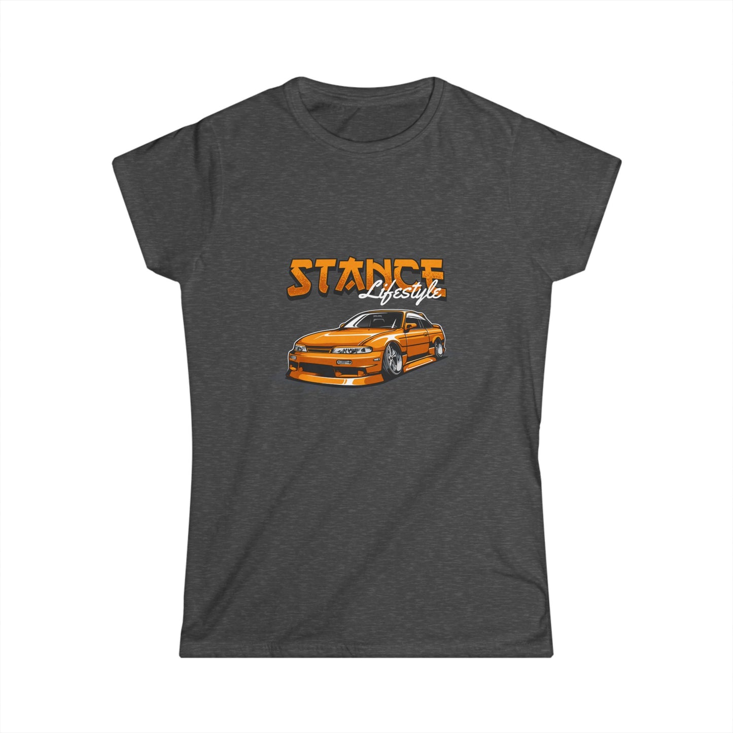 Stance Lifestyle Women's Softstyle Tee - Car Enthusiast T-shirt - CreativeRino