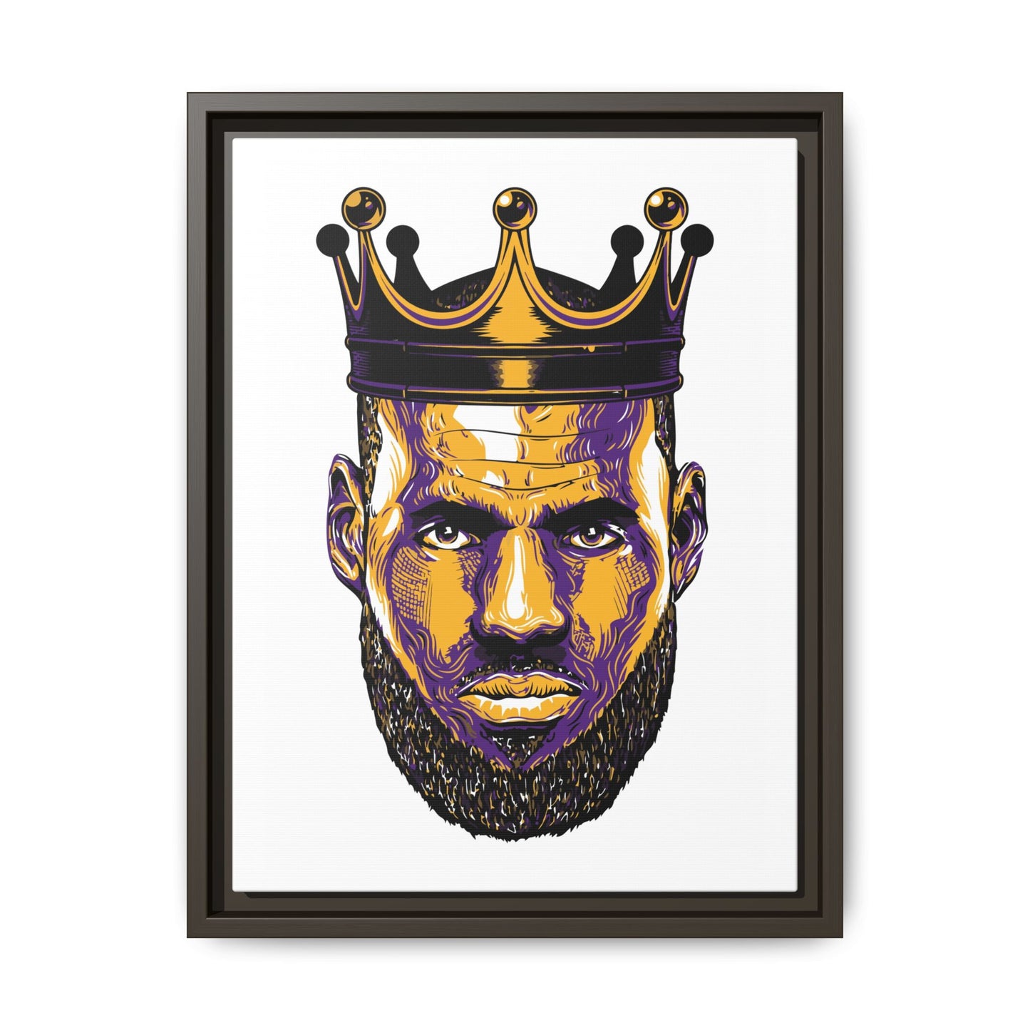 Matte Canvas, Framed (Multi-color) - CreativeRino