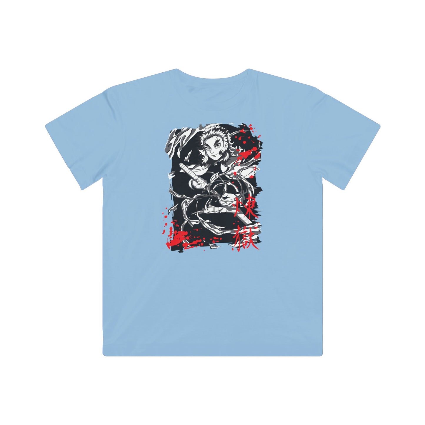 Demon Slayer Kids Graphic Tee - Anime Style Art - CreativeRino
