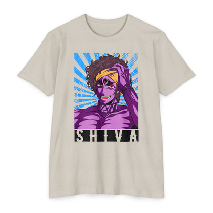 Record of Ragnarok Shiva Graphic Unisex T-shirt - Artistic Streetwear - CreativeRino