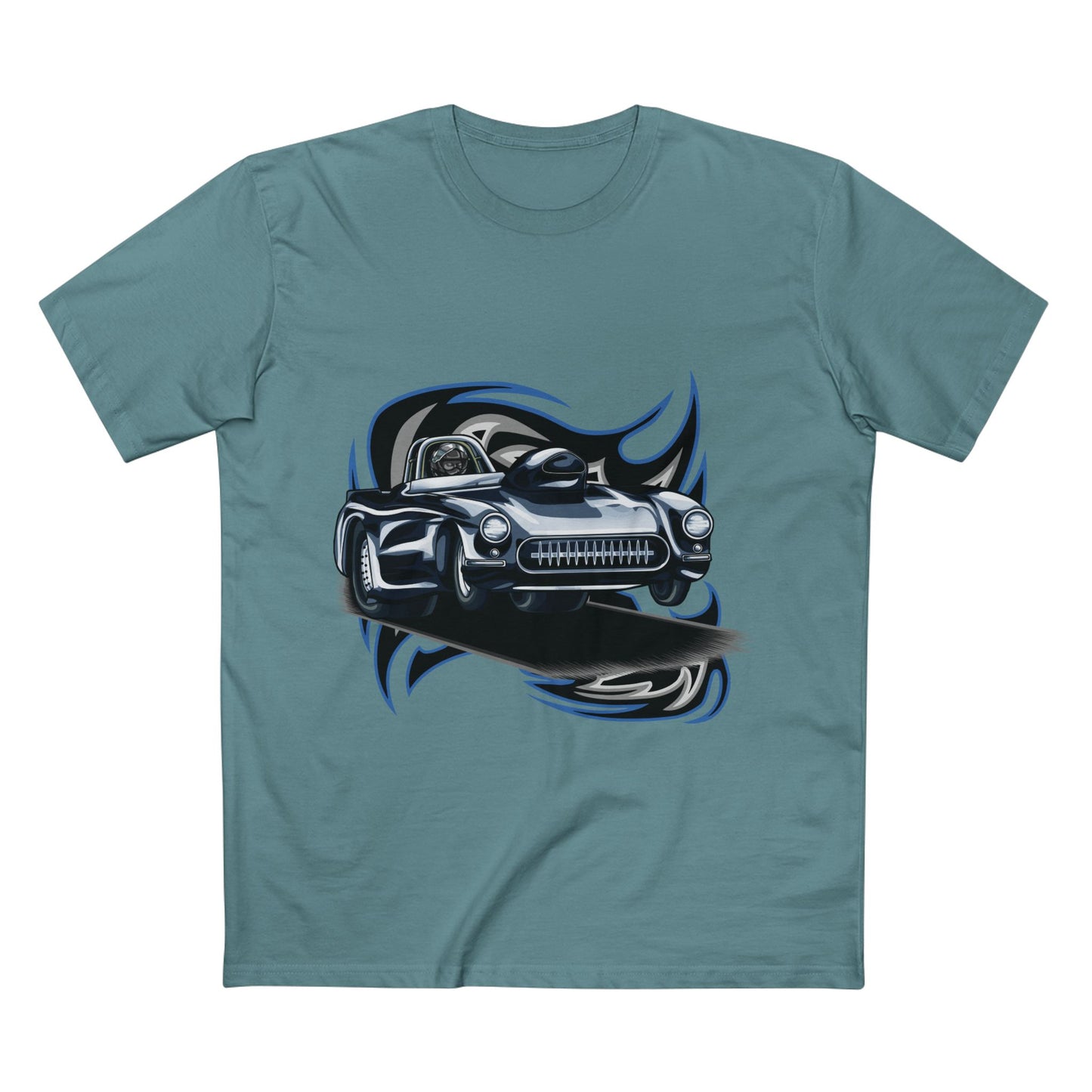 Classic Car Graphic Tee - Retro Automotive T-shirt Design for Car Enthusiasts - CreativeRino
