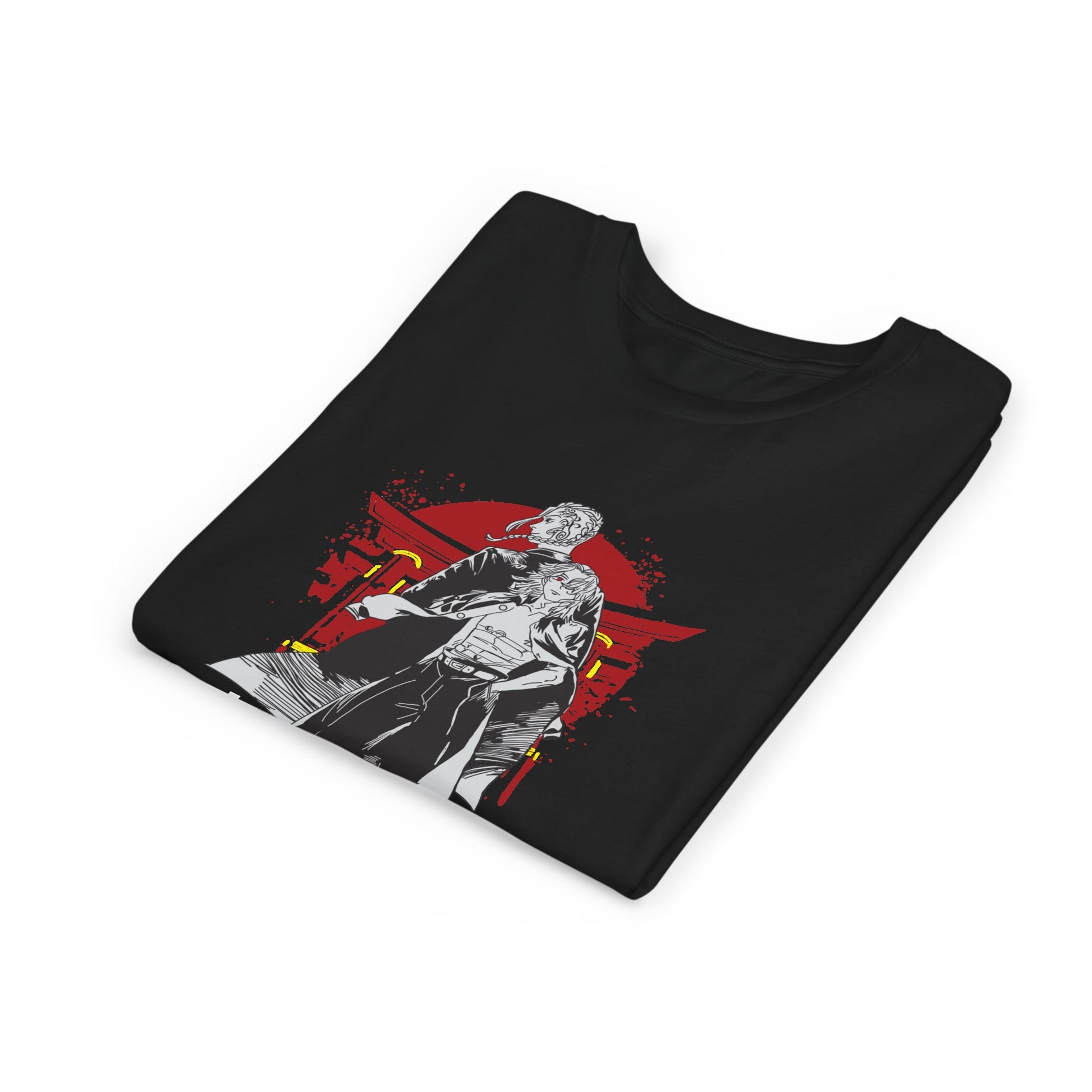 Tokyo Revengers Youth Short Sleeve Tee - Samurai Graphic T-shirt for Anime Fans - CreativeRino