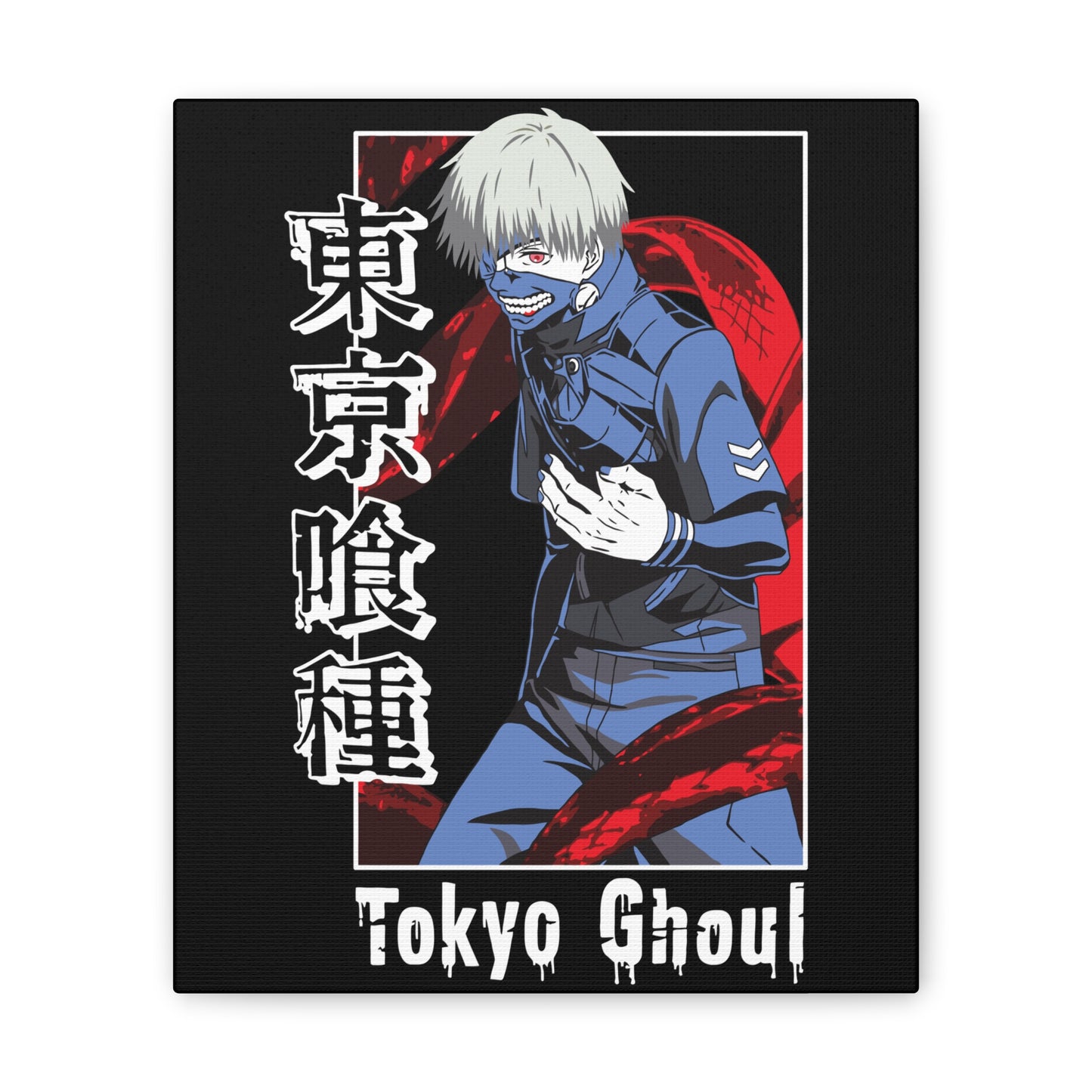 Tokyo Ghoul Canvas Art - Anime Wall Decor - CreativeRino