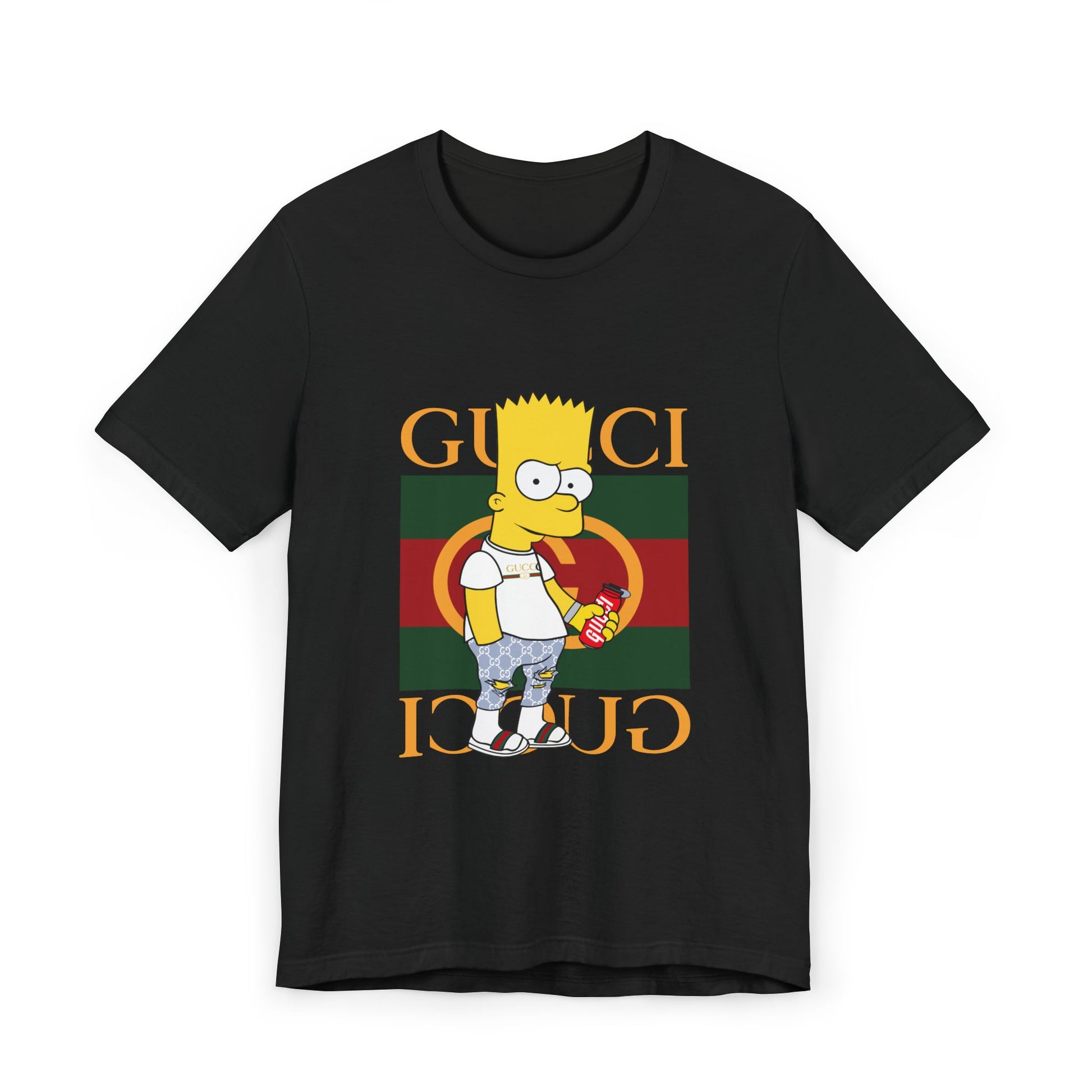 Gucci Bart Simpson Unisex Jersey T-Shirt - CreativeRino