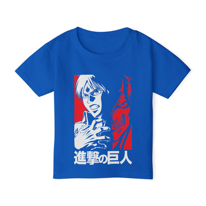 Anime Inspired Toddler T-shirt – Attack on Titan Graphic Tee - CreativeRino