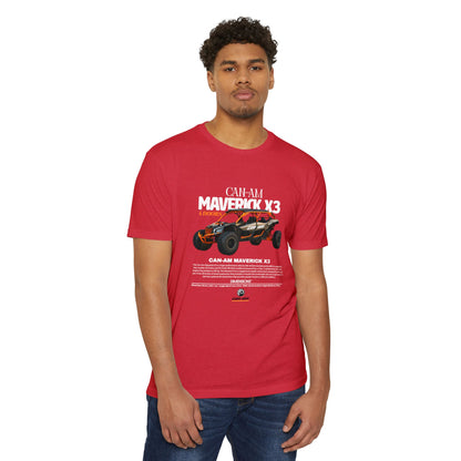 CAN-AM MAVERICK X3 Unisex CVC Jersey T-Shirt | Off-Road Adventure Apparel - CreativeRino