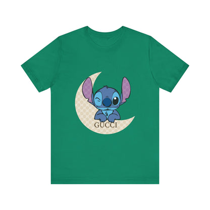 Stitch Gucci Unisex Jersey Short Sleeve Tee - CreativeRino