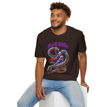 Black Mantra Graphic T-Shirt - Stylish Unisex Design Kobe Bryant Tee - CreativeRino