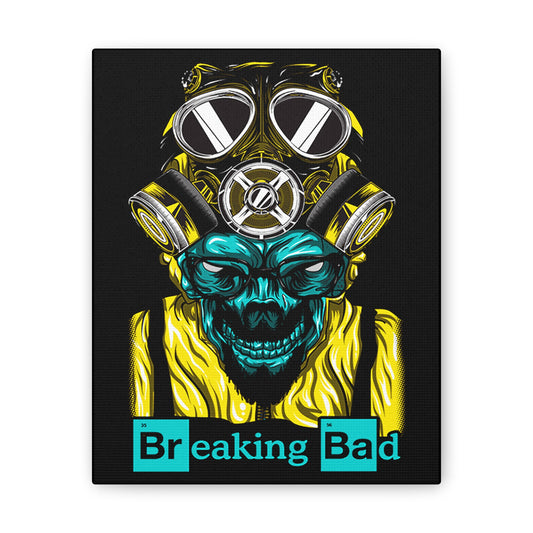 Breaking Bad Canvas Art Print, Wall Decor for Fans, Unique Gift for Home Theater, Vintage Style Artwork, Movie-Inspired Wall Art - CreativeRino