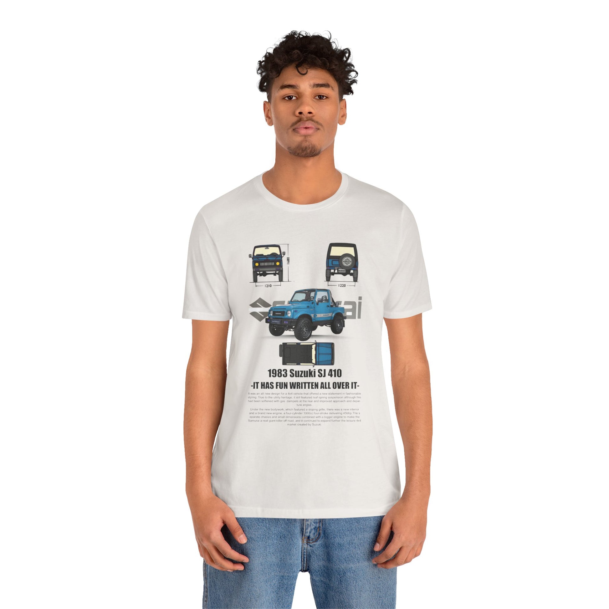 Vintage Suzuki 1983 Graphic Tee - Unisex Short Sleeve T-Shirt - CreativeRino