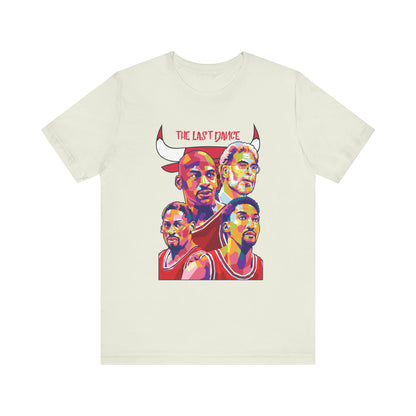 Unisex chicago bulls Jersey Short Sleeve Tee Basketball T-shirt - CreativeRino