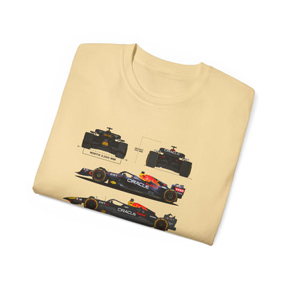 RB20 Racing Unisex Ultra Cotton Tee - Perfect T-shirt for Motorsport Fans - CreativeRino