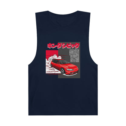 Honda Civic Estilo Car Graphic Unisex Tank Top - Honda Inspired T-shirt Design - CreativeRino