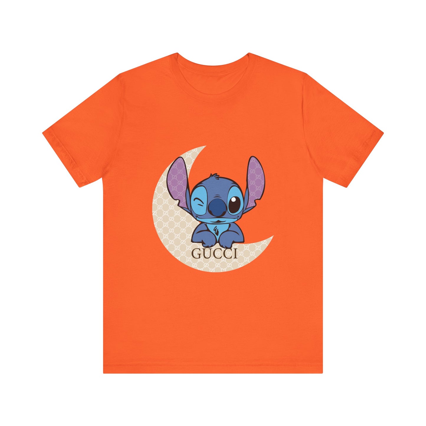 Stitch Gucci Unisex Jersey Short Sleeve Tee - CreativeRino