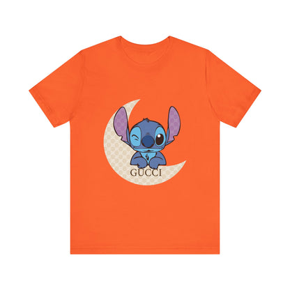 Stitch Gucci Unisex Jersey Short Sleeve Tee - CreativeRino
