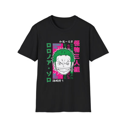 Anime-Inspired Unisex Softstyle T-Shirt - One Piece T-shirt Design for Fans - CreativeRino