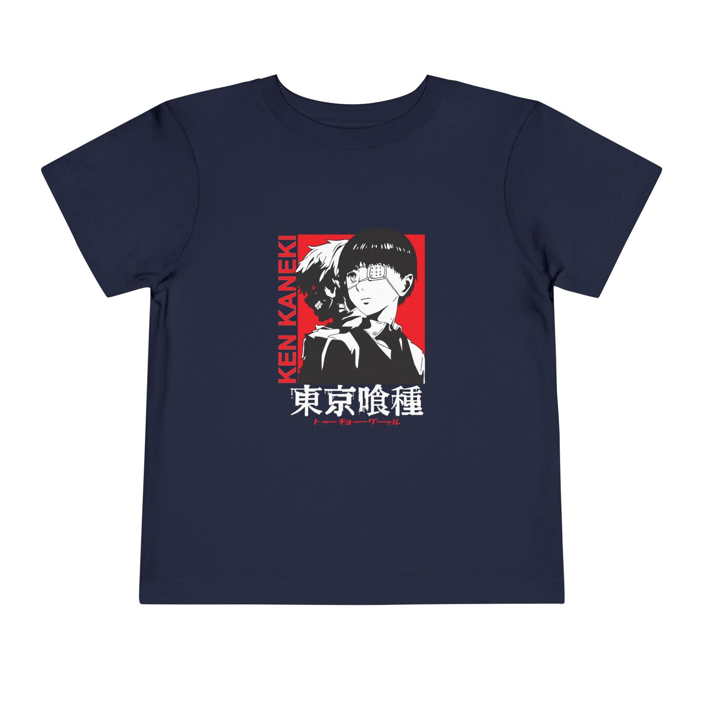 Anime Toddler Short Sleeve Tee - Tokyo Ghoul T-shirt Design - CreativeRino