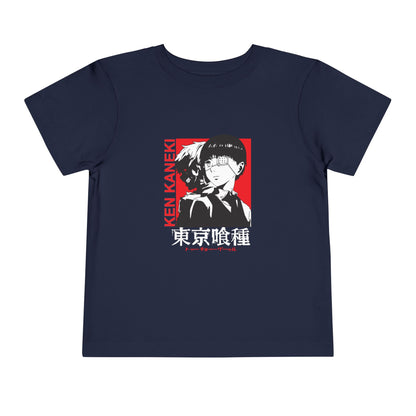 Anime Toddler Short Sleeve Tee - Tokyo Ghoul T-shirt Design - CreativeRino