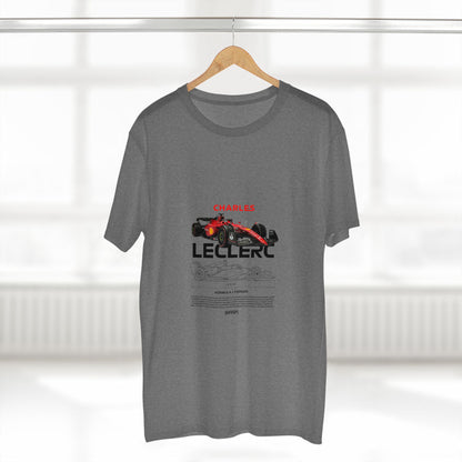 Formula 1 Charles Leclerc Adult Staple Tee - Perfect for Racing Fans - CreativeRino