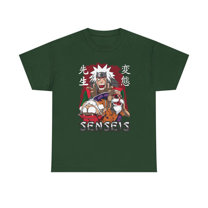 Anime Sensei Unisex Heavy Cotton Tee - Naruto T-shirt - CreativeRino
