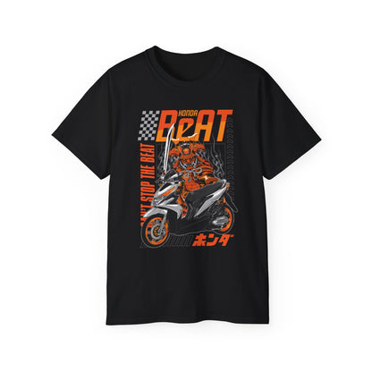 Honda Beat Motorcycle Tee - Unisex Ultra Cotton T-shirt with Cool Graphic Design - CreativeRino
