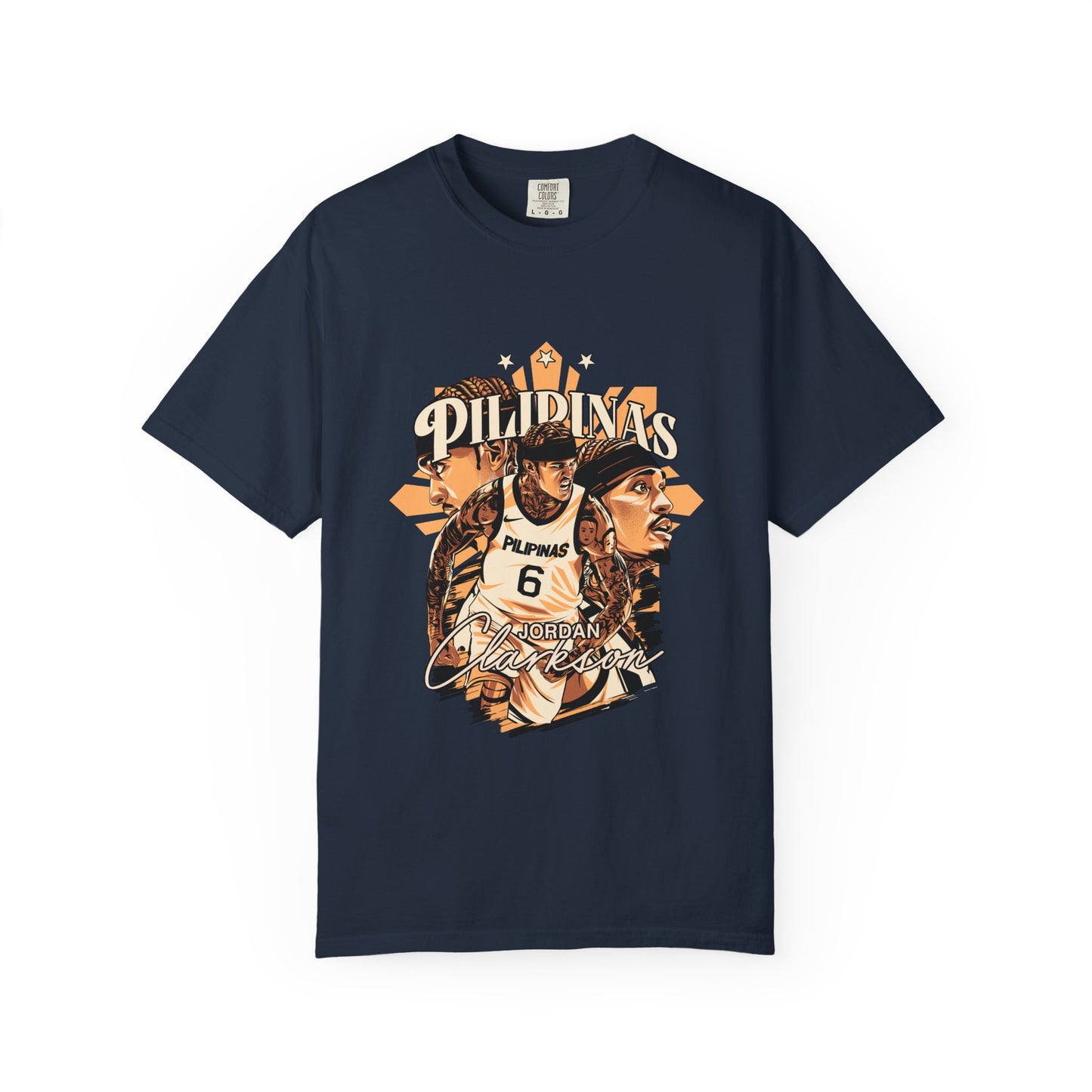 Philippines Graphic T-shirt - Vintage Style for Jordan Clarkson Basketball Fans tee - CreativeRino