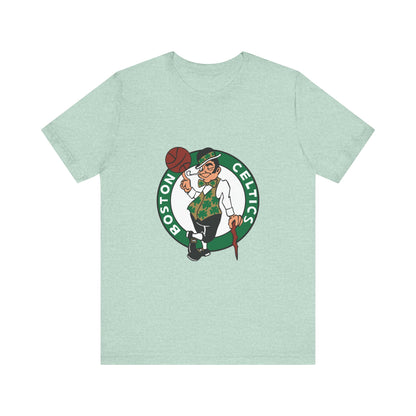 Boston Celtics Vintage Graphic Tee - Unisex Jersey Short Sleeve T-shirt - CreativeRino