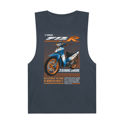 Yamaha F1ZR Unisex Racing Tank Top – 2-Stroke Engine Graphic T-shirt - CreativeRino