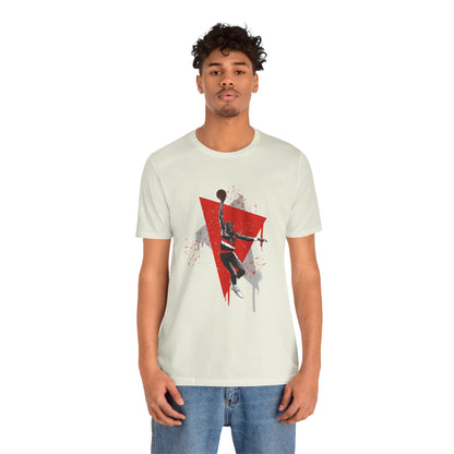 Unisex Clyde Drexler Jersey Short Sleeve Tee Basketball T-shirt - CreativeRino