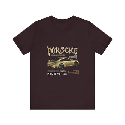 Porsche 911 Turbo Graphic Tee for Car Enthusiasts - CreativeRino