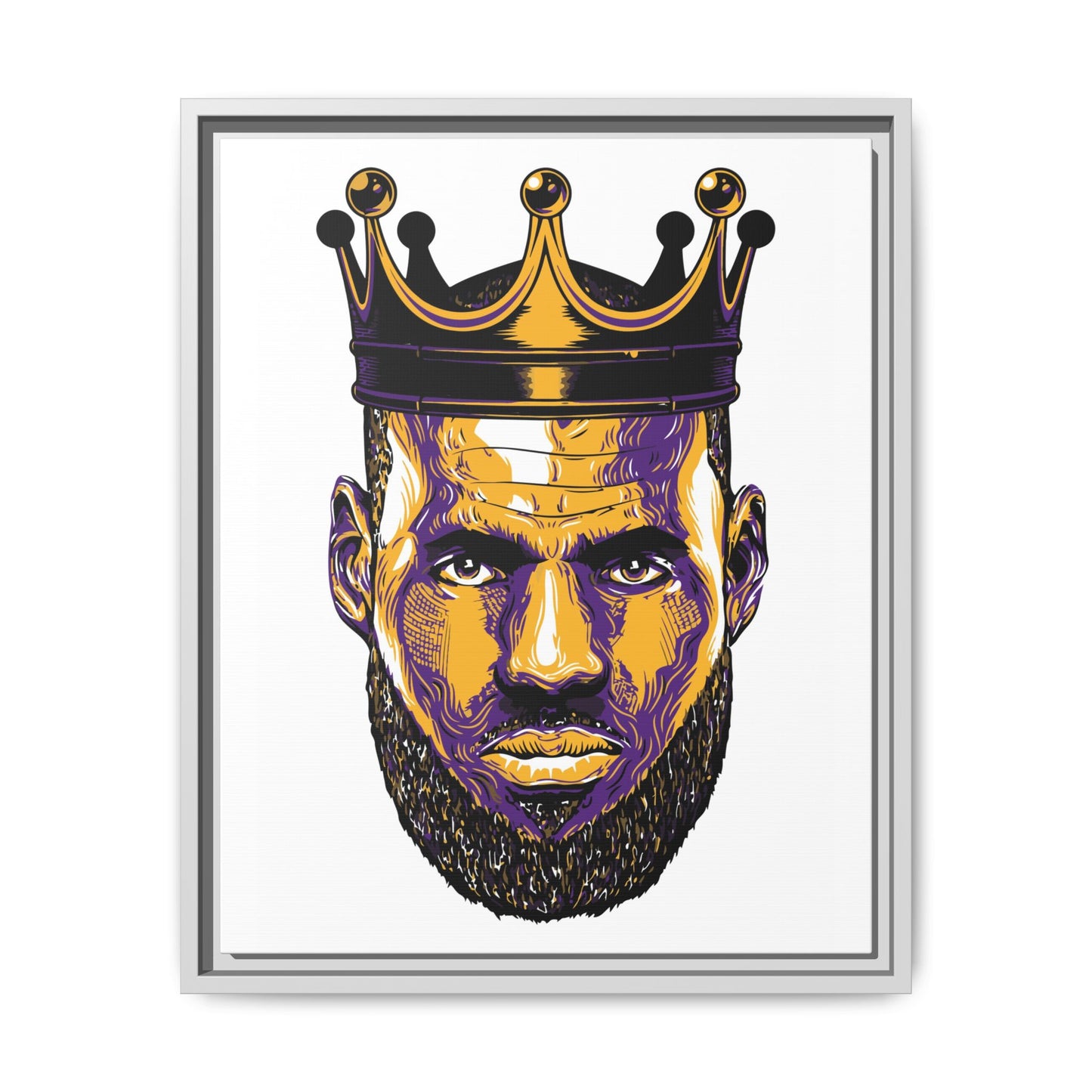 Matte Canvas, Framed (Multi-color) - CreativeRino