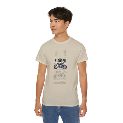 Motorcycle Enthusiast Graphic Tee - S1000RR Design for Riders T-shirt - CreativeRino