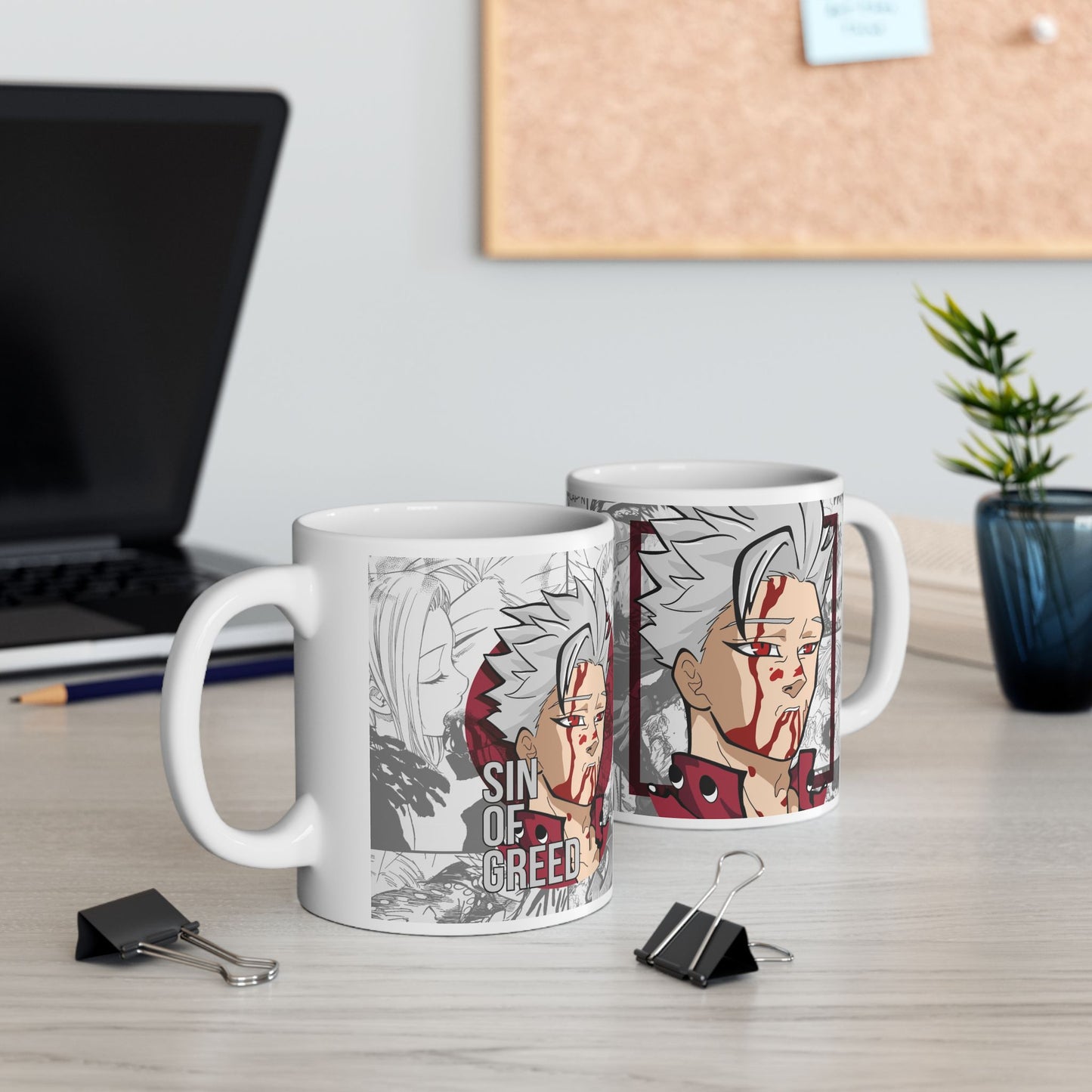 Anime-Inspired Ceramic Mug - Unique Coffee Cup for Fans - CreativeRino