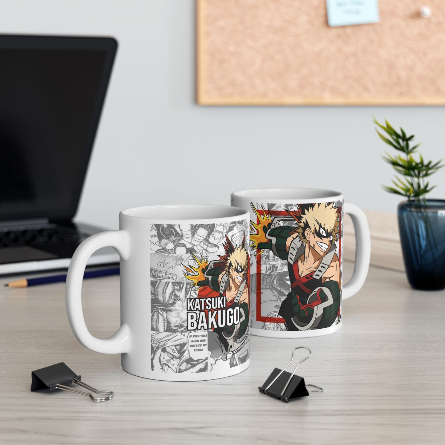 Anime-Inspired Ceramic Mug: My Hero Academia Collection - CreativeRino