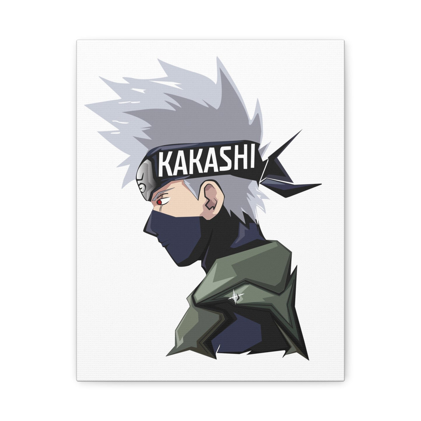 Kakashi Ninja Canvas Wall Art - Stretched 1.25" Matte Print - CreativeRino