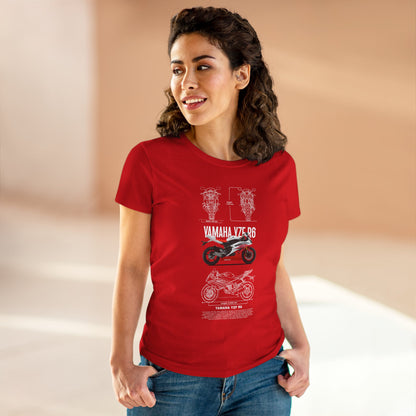 Yamaha YZF-R6 Graphic Tee for Motorcycle Enthusiasts - CreativeRino