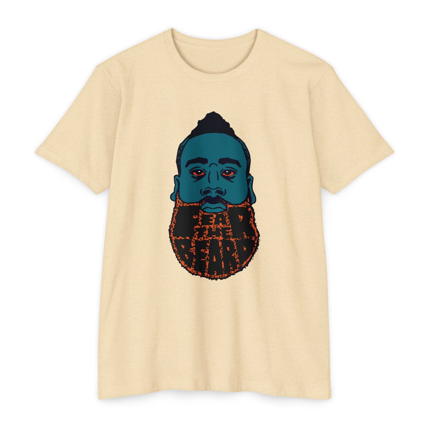 James Harden Cool Beard Graphic Unisex CVC Jersey T-shirt - CreativeRino