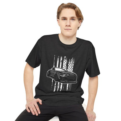 Vintage American Muscle Car Tee - Unisex Long Body Urban T-shirt - CreativeRino