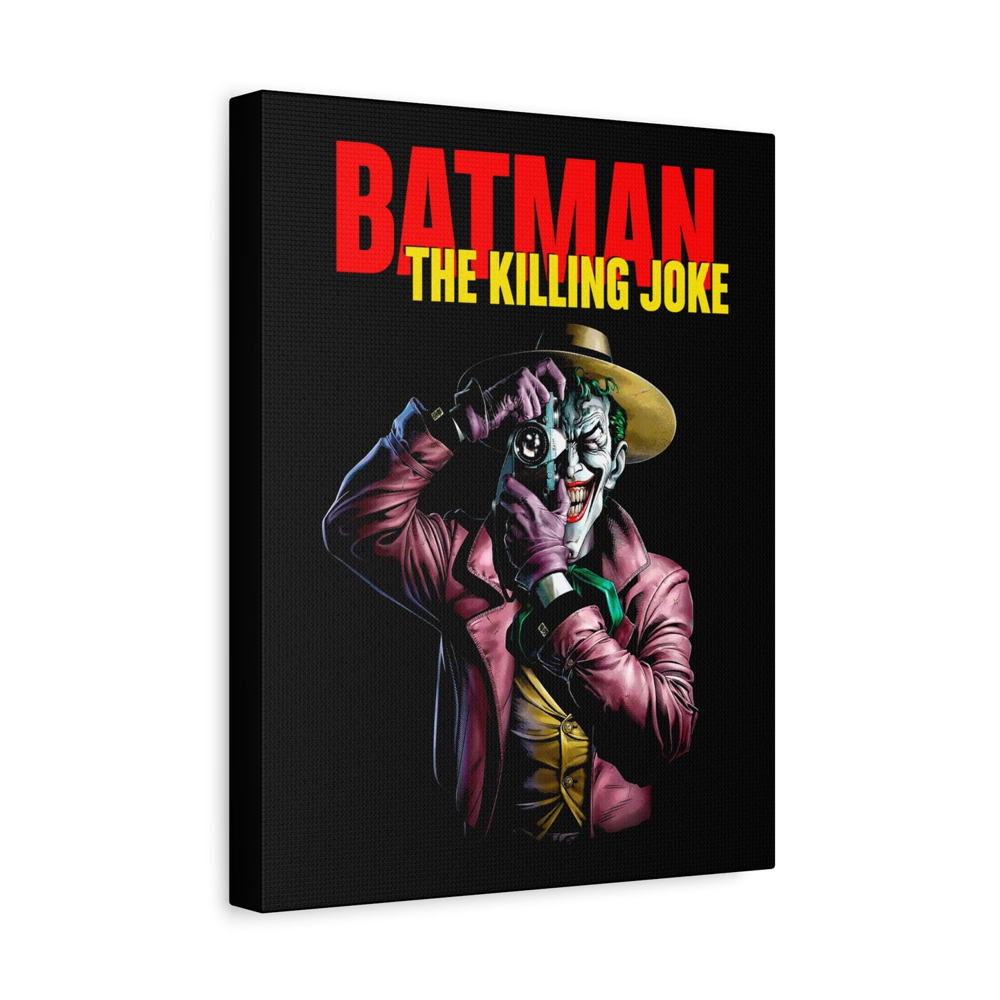 Batman The Killing Joke Canvas Art - Stretched Matte Wall Decor - CreativeRino