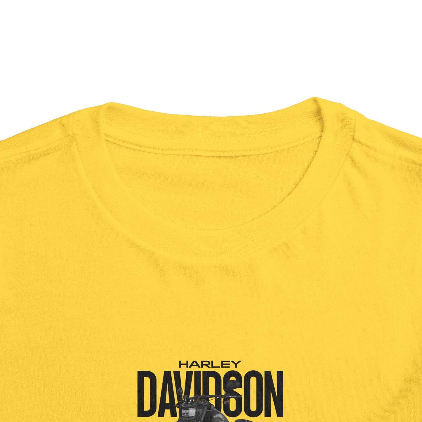 Harley-Davidson Fat Bob Toddler Short Sleeve Tee - Cool Kids Motorcycle T-shirt - CreativeRino