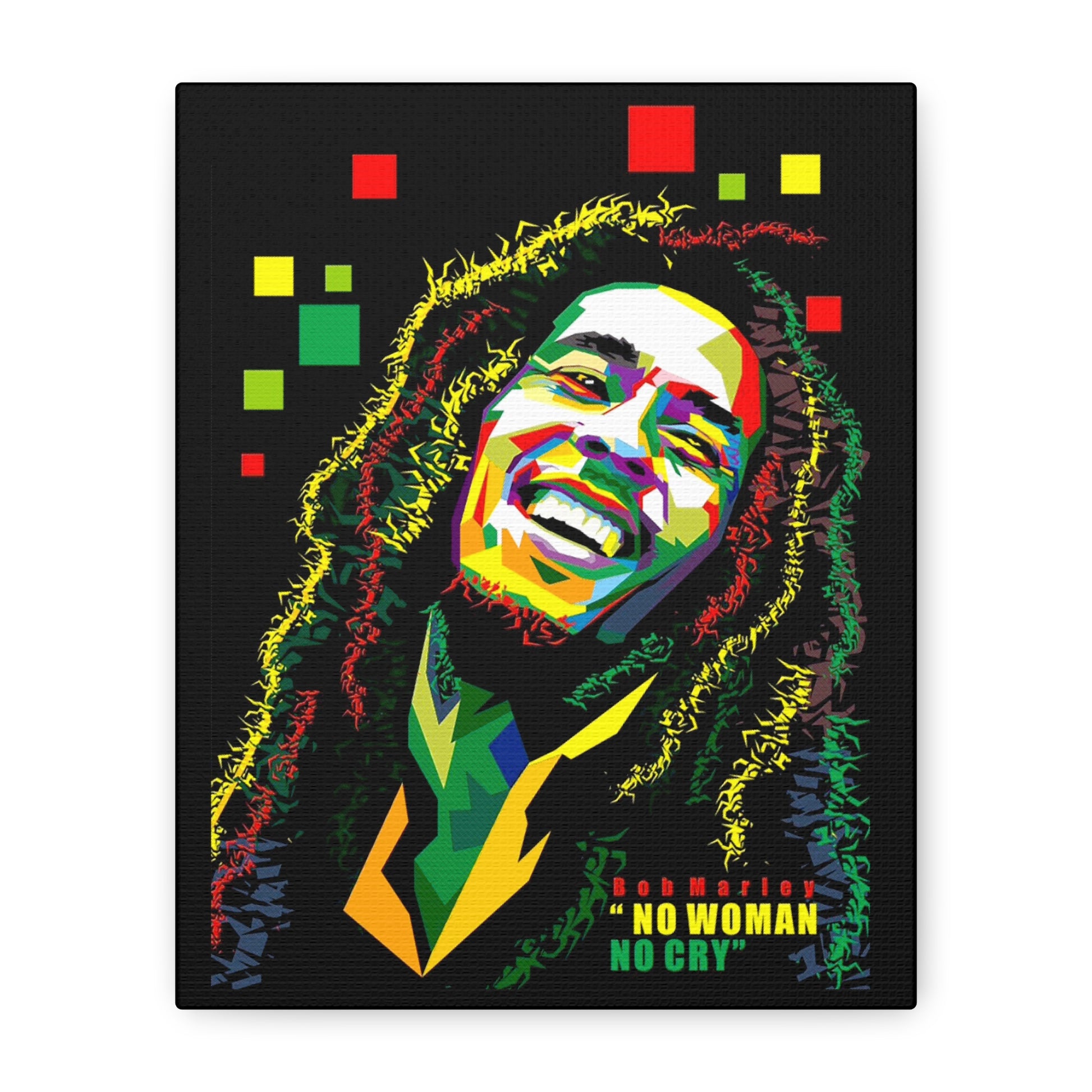 Bob M Matte Canvas, Stretched, 1.25" Canvas Wall Decor - CreativeRino