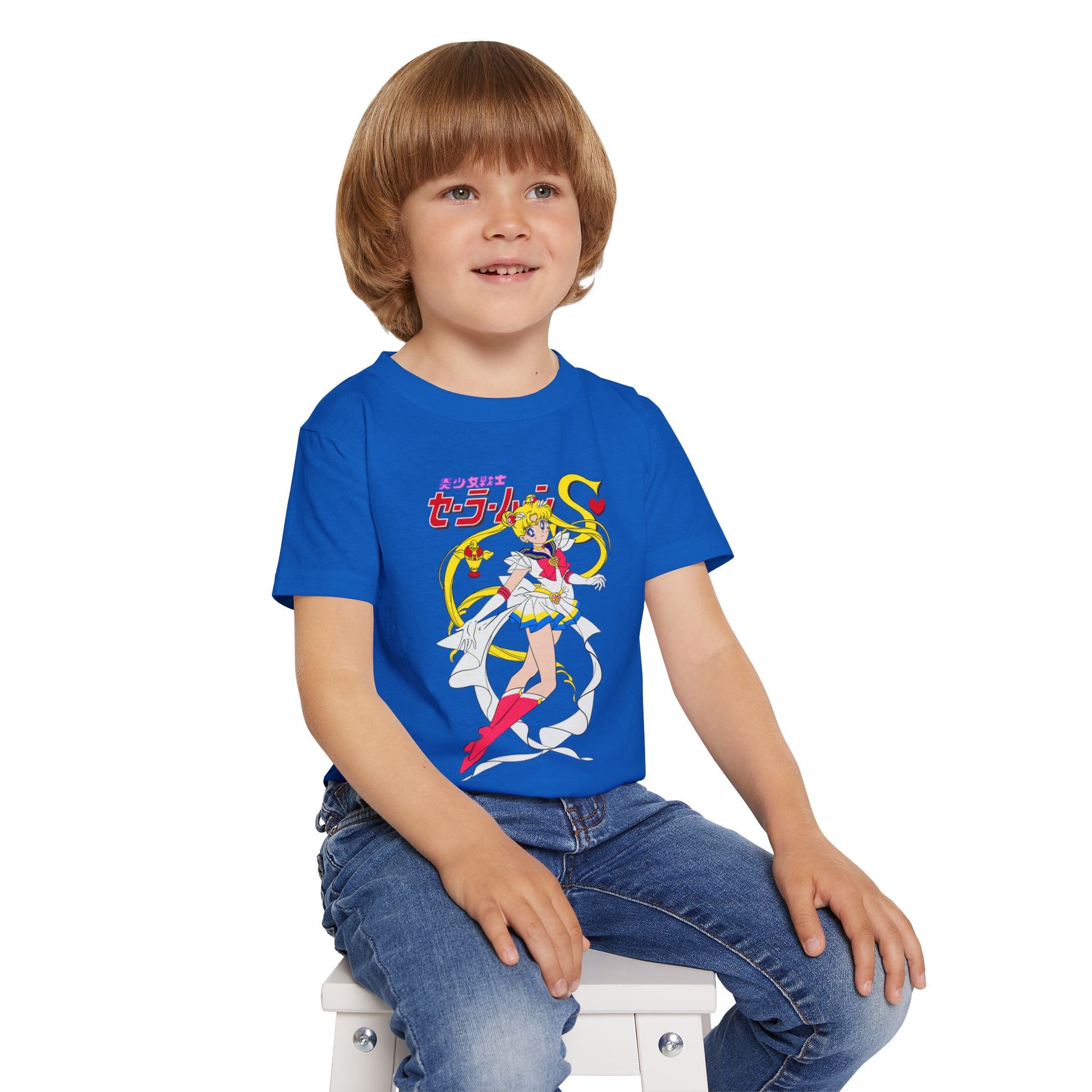 Sailor Moon Toddler T-shirt - Cute Kids' Tee for Anime Fans - CreativeRino