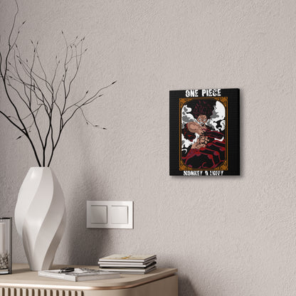 One Piece Canvas Art - Monkey D. Luffy Wall Decor - CreativeRino