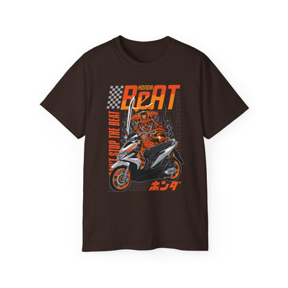 Honda Beat Motorcycle Tee - Unisex Ultra Cotton T-shirt with Cool Graphic Design - CreativeRino